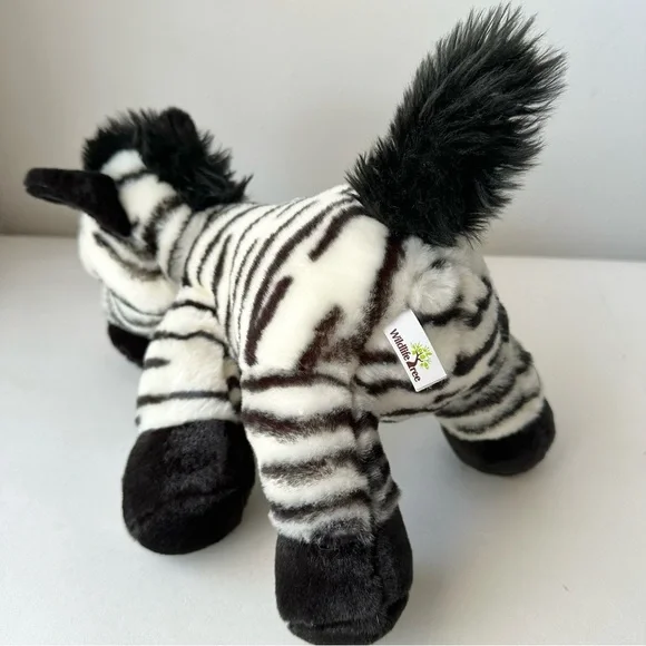 Wild Life Tree Zebra Plush - Picture 3 of 4